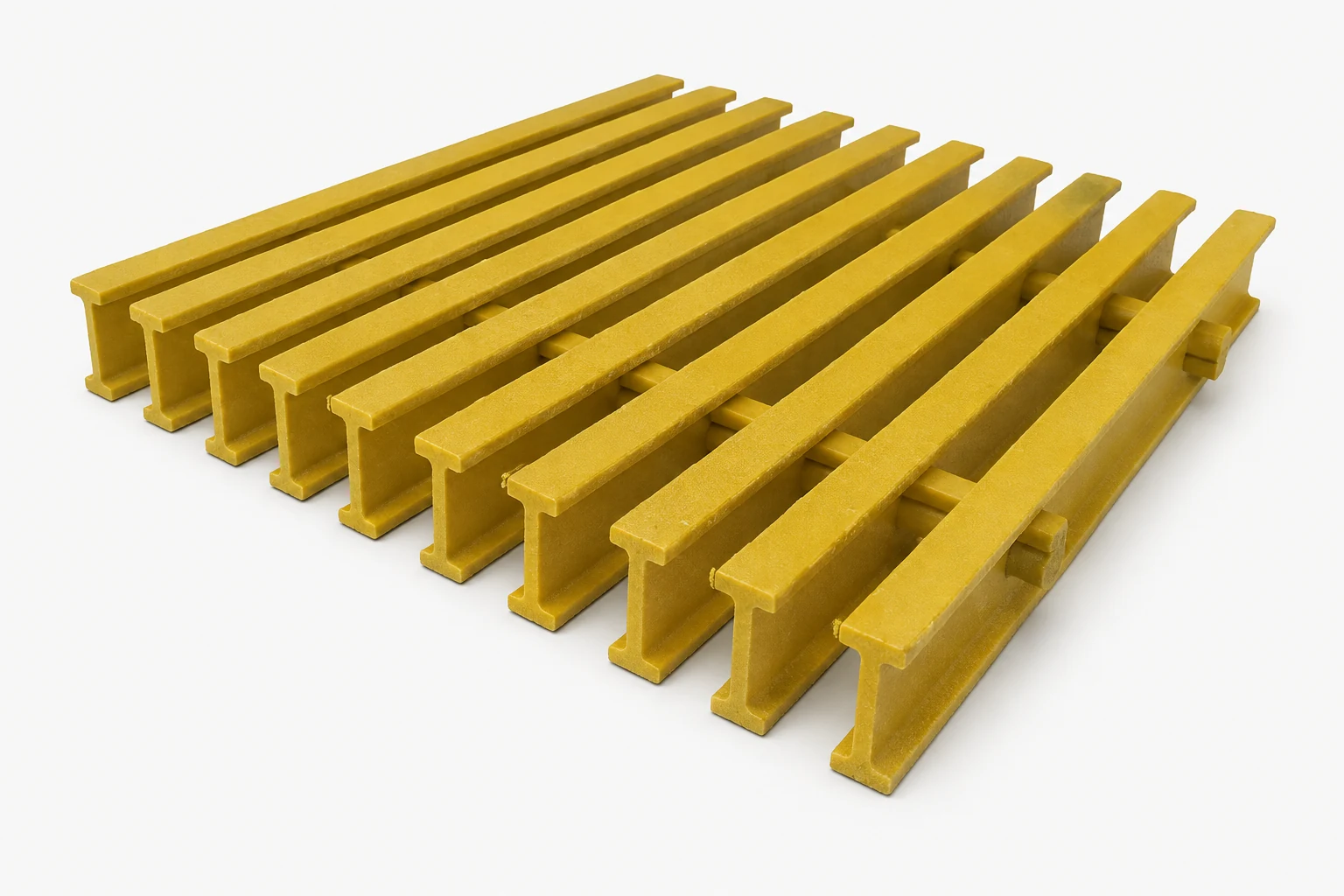 Pultruded I-bar — AI product illustration
