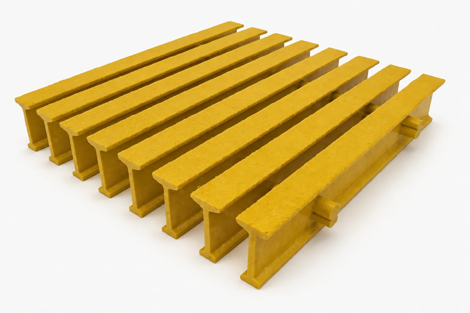 Pultruded T-bar — AI product illustration